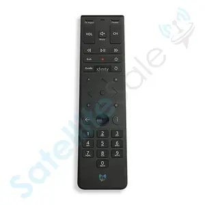 SatelliteSale Remote Control Replacement Xfinity XR15 for Comcast X1 Xi6 Xi5 XG2 & Flex - Voice Commands Backlit Black ABS Plastic RC with Batteries Included