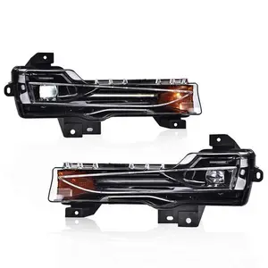 LED DRL Front Fog Light Lamp Left & Right Fit For 2017-2023 Tesla Model 3 Y