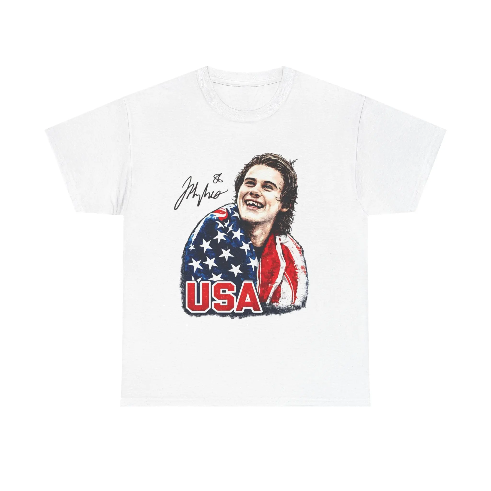 Jac Hughe Tshirt, Hockey Team US, Olympic Gold, Gift for Fans
