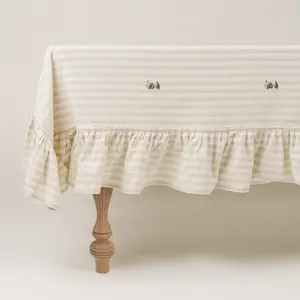 Frances Ruffled Tablecloth