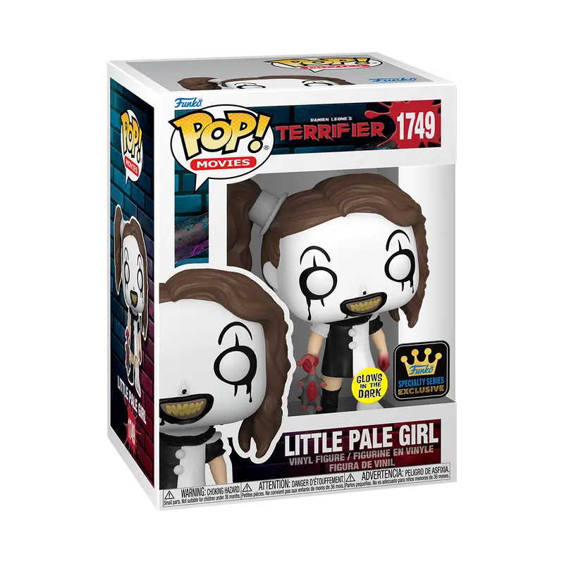 Terrifier Little Pale Girl Glow in the Dark Exclusive Funko pop