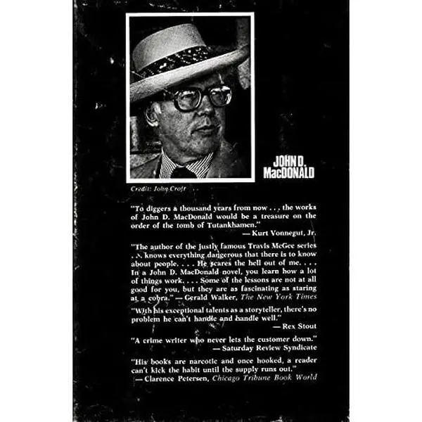 USED Book - The Dreadful Lemon Sky by John D. MacDonald (Hardcover) - english