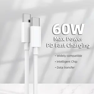 60W USB C  USB C ， MacBook Pro、MacBook Air 、iPad Pro 12.9 11、iPad Air 5 4、Mini 6、iPhone 15 Pro Max Plus、Samsung Galaxy、USBC Type C PPS