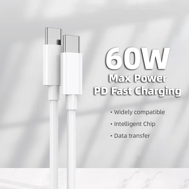60W USB C  USB C ， for MacBook Pro、 for  MacBook Air 、 for iPad Pro 12.9 11、 for iPad Air 5 4、Mini 6、 for  iPhone 15 Pro Max Plus、 for Samsung Galaxy、USBC Type C PPS