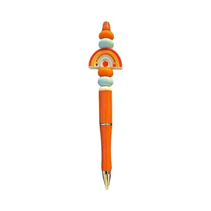Personalized Beaded Rainbow Pen - Office Writing Tool