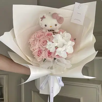 Pink Snoopy Bouquet TikTok Shop