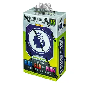 2020-21 Panini Prizm English Premier League Soccer Cereal Box