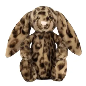 Jellycat Cobblehop Bunny Ruby Leopard Plush with Dust Bag – Exclusive Rare Rabbit, Soft Collectible Bunny for Kids, Nursery Decor & Plush Lovers, New With Tags, US Stock