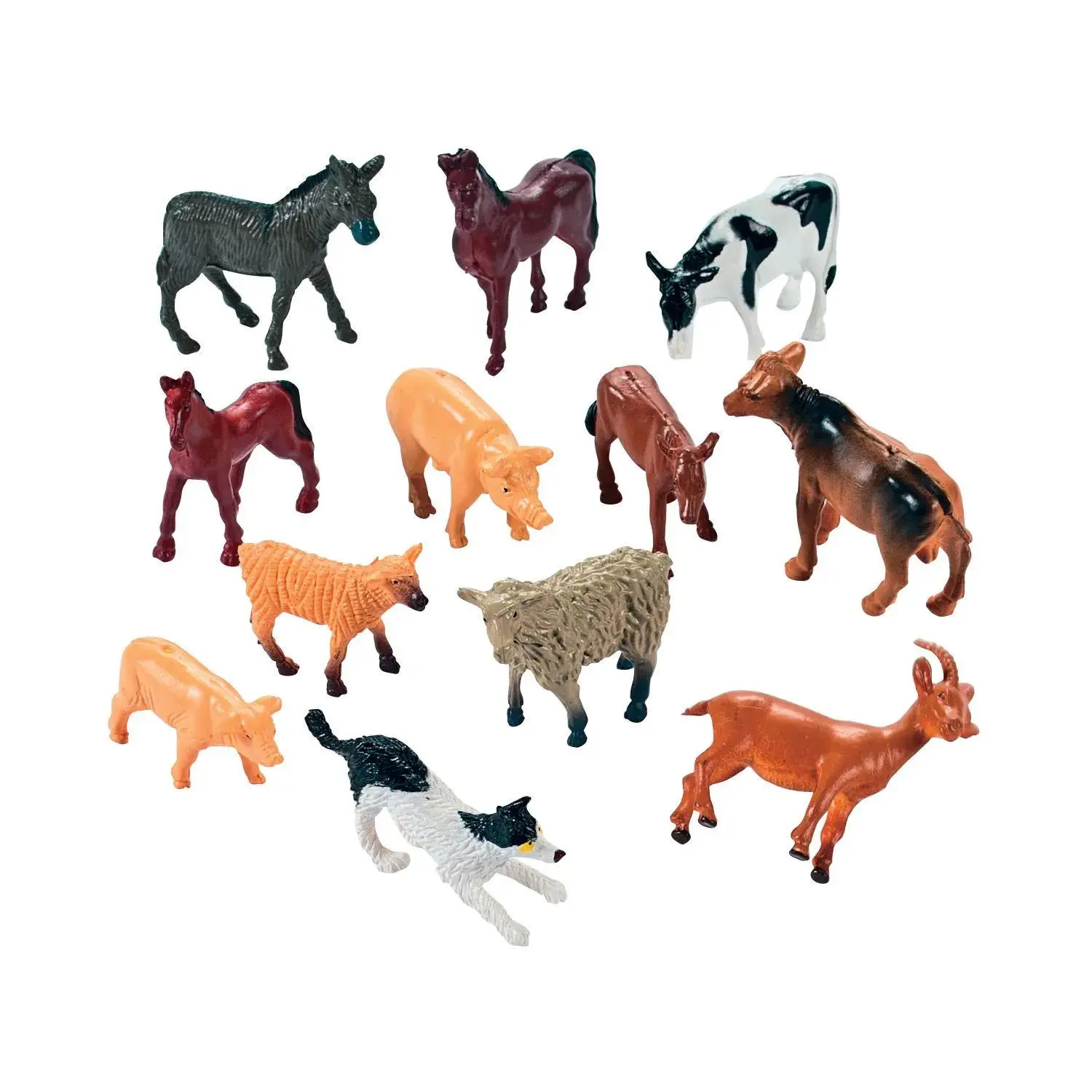 Mini Farm Animal Friends - 12 Pc.
