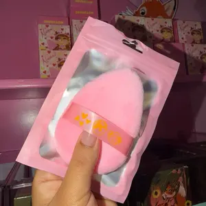 Velvet Powder Puff - Soft Reusable Washable for Matte Finish Face Powders Smooth Application