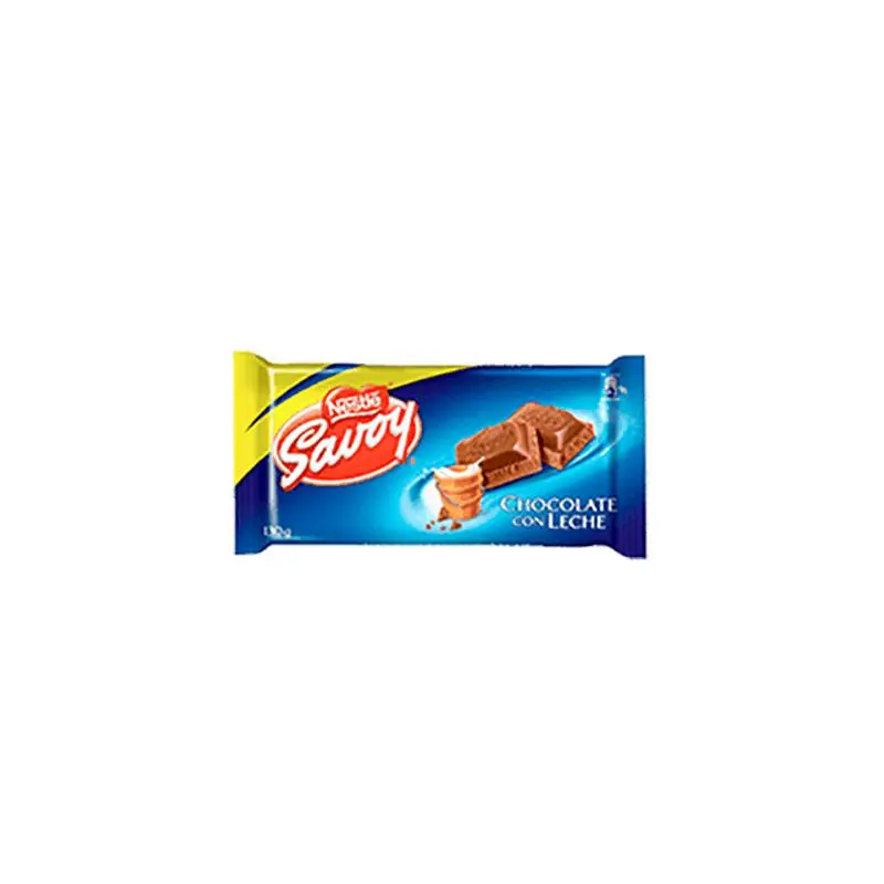 SAVOY Leche Grd 16(5x130g) chocolate grande Snack Bonbon