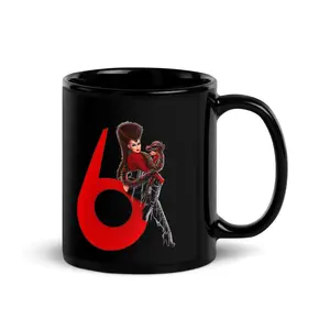 6 (@callher6 - ) These Boots Black Glossy Mug