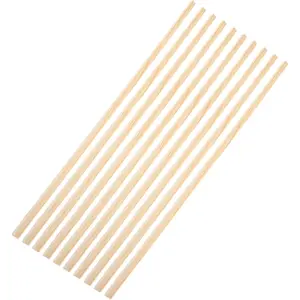 10Pcs 19.68In Durable Wooden Window Molding Trim Decorative Millwork Strips for DIY Interior and Exterior Window Frame Decoration