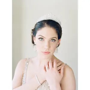 RIONA Cubic Zirconia Bridal Tiara