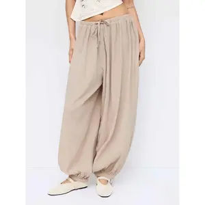 Cider Mid Rise Drawstring Bloomer Trousers