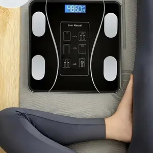 Smart Scale for Body Weight Body Composition Monitor, Bathroom Digital Weighing Scale with BMI, Body Fat, Muscle Mass, Accurate Bluetooth Home User Health Equipment Sync Apps