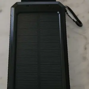 Product Review of 10000mAh Portable Solar Power Bank, Dual USB Output Port Waterproof Power Bank with LED Light, Solar Phone Charger Compatible with iPhone & Android #TOP PICKS from T**❌