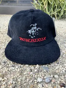 Winchester Corduroy Embroidered hat