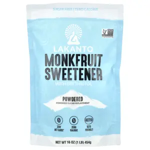 Lakanto Monkfruit Sweetener with Erythritol, Powdered , 16 oz (454 g)