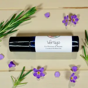 VERTIGO ESSENTIAL OIL BLEND-Dizziness & Nausea Relief, Dizzy Spells, Aromatherapy For Vertigo