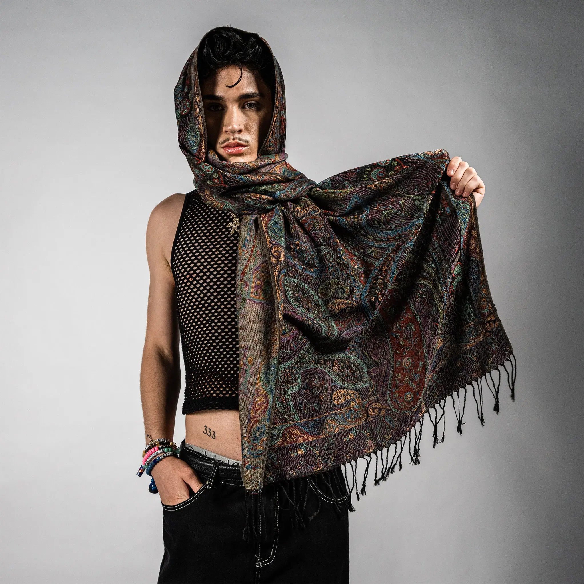 Tapestry Rave Pashmina Scarf Tapestry Rave Pashmina Scarf