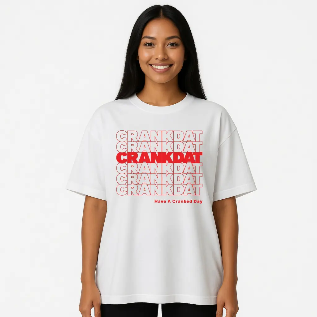 Crankdat Thank You Shirt, EDM Rave Festival T-Shirt, Dubstep Bass Music Tee, DJ Concert Graphic, Streetwear Fan Merch
