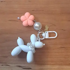 Balloon Dog Keychain/Purse Charm for Bags and Accessories