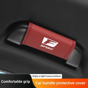 Car Roof Handle Protective Cover Pull Gloves Interior Accessories For Lexus F-SPORT ES RX NX LS UX LM LX GX LC RZ IS CT GS RC HS SC TX LBX IS300 RX350 LS500 LX600 NX260 CT200