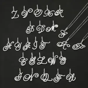 The Scripted Initial Pendant