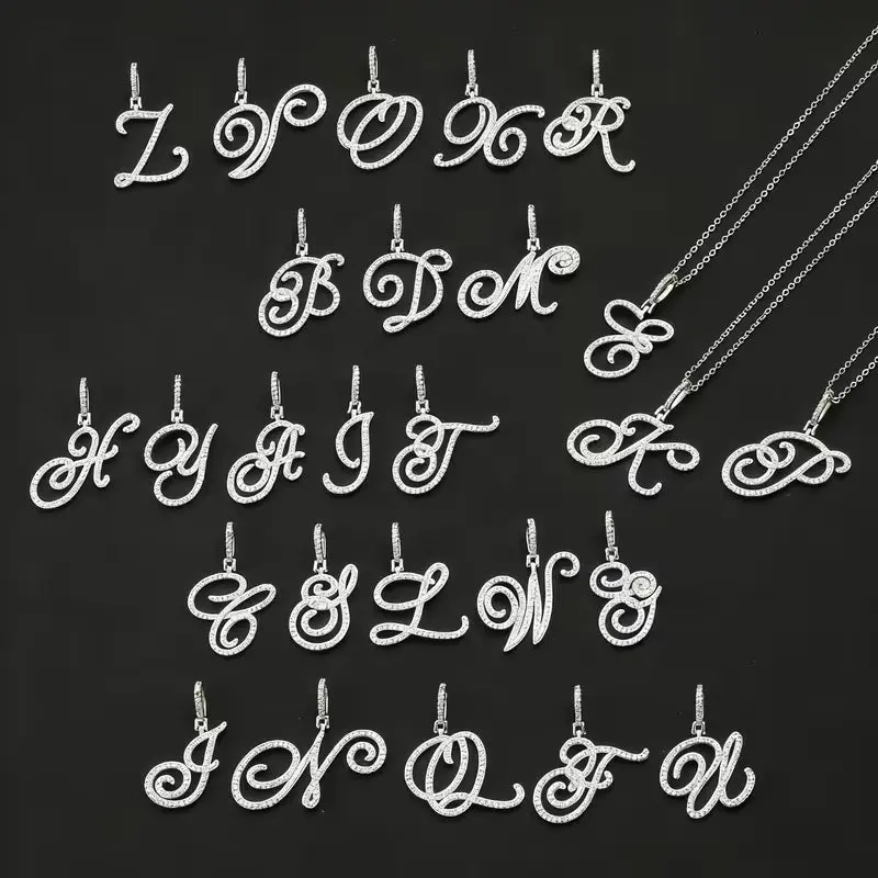 The Scripted Initial Pendant