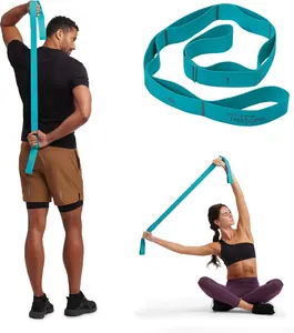 Gaiam Restore Resistance Band Stretching Band – Elastic Stretch Band for Flexibility, Physical Therapy & Home Workout
