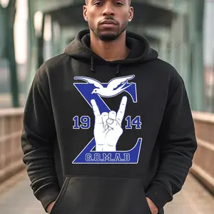 Phi Beta Sigma Hoodie. Phi Beta Sigma 1914 Apparel. Sigmas, Men of Sigma, Go Mab.