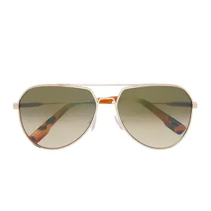 Blake Polished Gold / Green Gradient A/R Lans