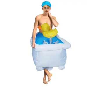 Bathtub inflatable costume role-playing Thanksgiving Christmas adult party holiday stage performance comical costumes