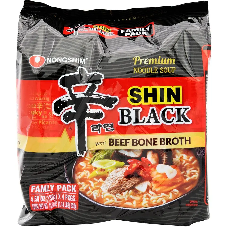 Shin Black (Beef Bone broth)