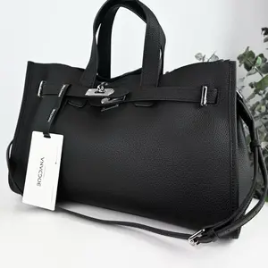 Urban Luxe — Genuine Leather Power Tote. Women’s shoulder bagGift