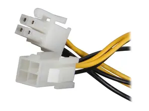 StarTech.com ATXP4EXT 8 in. 8in ATX12V 4 Pin P4 CPU Power Extension Cable Female to Male