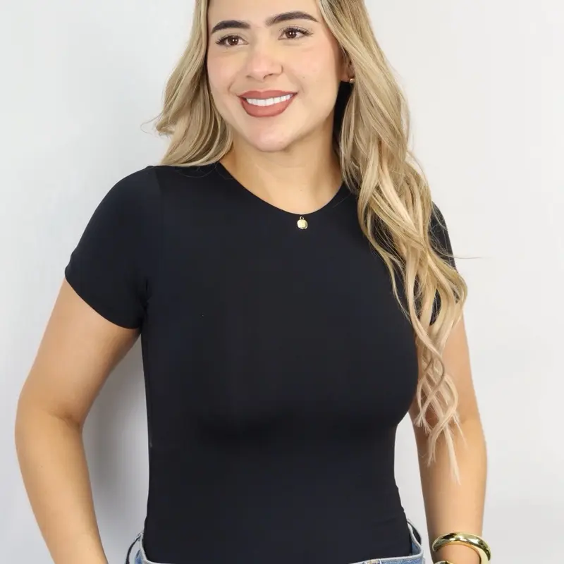 Bouret Short-Sleeve Essential Bodysuit