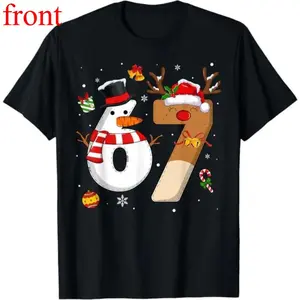 67 Six Seven Funny Christmas Shirts 6 7 Meme T-Shirt