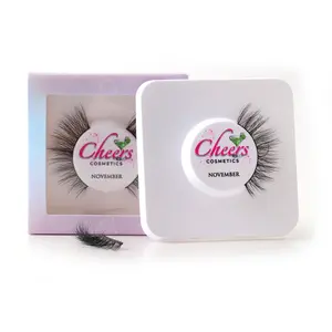 November  Eyelashes - Black Cotton Eyeliner Effect Band for Realistic and Long-Lasting Eyelash Extensions Makeup Cosmetic Eyelashes Extensions