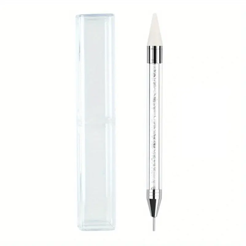 Double-ended Nail Art Rhinestone Picker,  Glass Crystal Nail Art DIY Rhinestone Pick up Tool, Nail Art Accessories, Nail Care Tools, Art Supplies