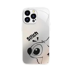 Disney Stitch Liquid Glass Mobile Phone Case - Fun & Playful Design, Unique & Sleek Appearance, Perfect Fit for Most Phones, Stylish & Protective Accessory