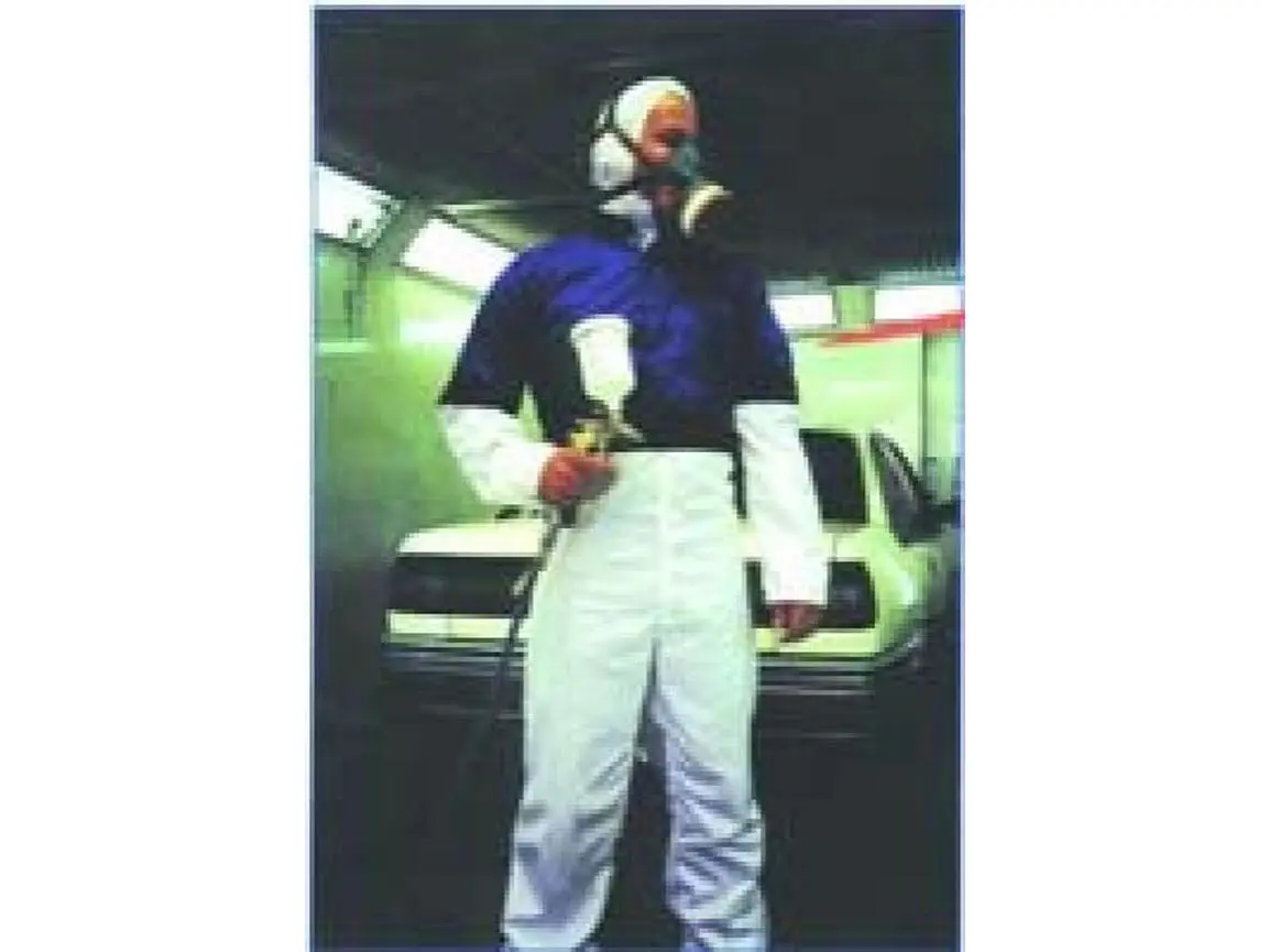 E-Z Mix EMX-74850 Extra Large Anti-Static Spray Suit - Lightweight, Breathable, Long Sleeve Menswear Uniform for Industrial Power Tools, Spray Gun Applications