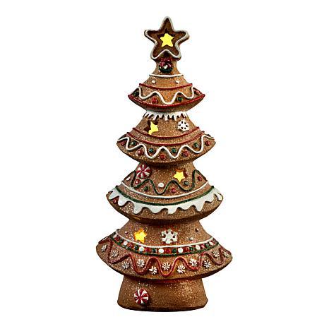 Winter Lane LED Gingerbread Tree