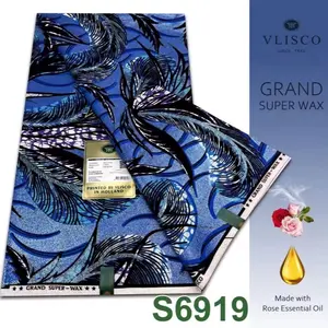 Grand Super Wax Vlisco Design Fabric