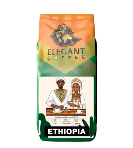 Elegant Coffee - Ethiopian Arabica Beans Single Origin 100%