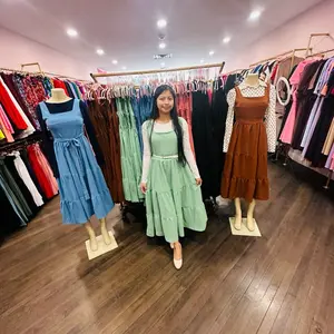 Midi Dress in Mint Green - Perfect for Casual & Formal Wear