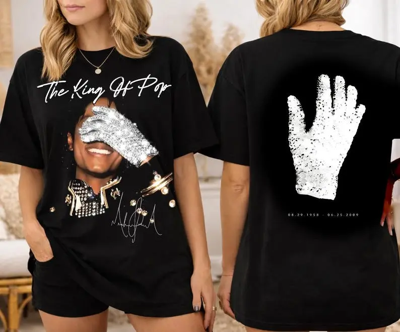 [FREESHIP] Michael Jackson Retro King of Pop Vintage Graphic Tee Classic Music Icon Shirt #kingofpop #musicicon #mjshirt