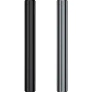 Metal Tube Container(2 Pack), Portable   Storage Tube Holder Case Travel Box Fit in Pocket Purse  for Traveling