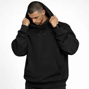 [3-Days Delivery] [Solid Color] Solid Color Heavy Hoodie Unisex Oversized Drawstring Hooded Cotton Sweatshirt with Front Pocket for Daily Wear Comfort Hoodie for All Genders